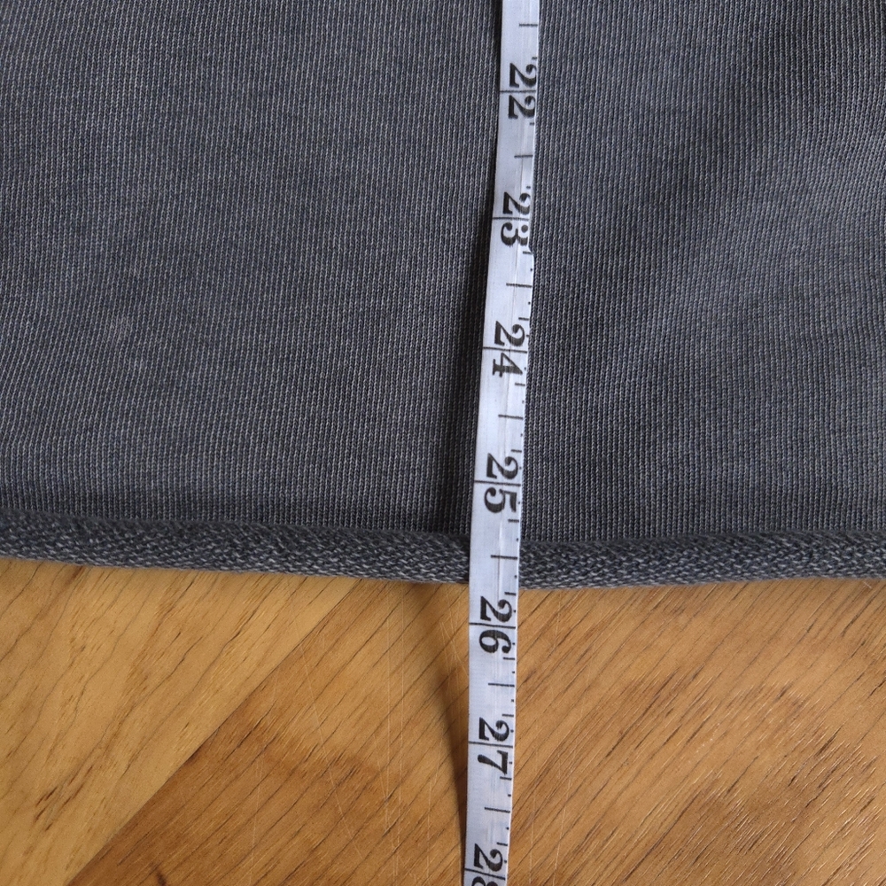 Zara Terry Sweatshirt Mineral Washed Gray - Picture 6 of 10